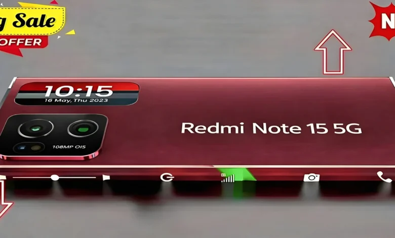 سعر ومواصفات Xiaomi Redmi Note 15 5G